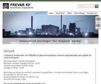 Frevar.no(FREVAR KF) Screenshot