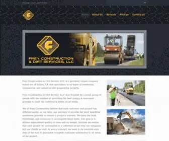 Frey-Construction.com(Frey Construction) Screenshot