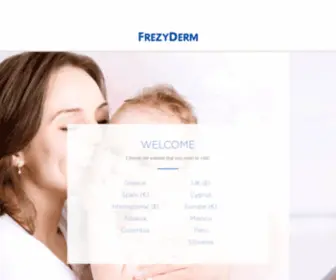 Frezyderm.co.uk(Homepage) Screenshot