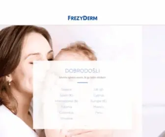 Frezyderm.si(Domača) Screenshot
