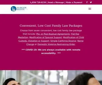 Frfamilylaw.com(San Diego Divorce) Screenshot