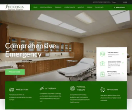 FRH1.org(Fredonia Regional Hospital) Screenshot