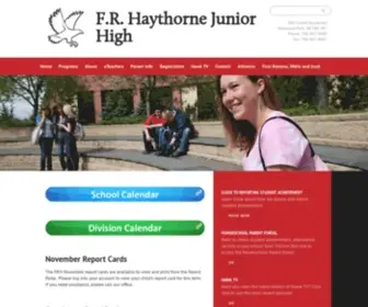 Frhaythorne.ca(F.R) Screenshot