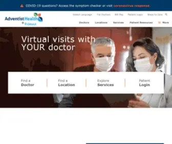 FRHG.org(Medical Care in Marysville) Screenshot