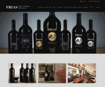 Friasfamilyvineyard.com(Friasfamilyvineyard) Screenshot