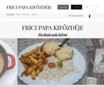 Fricipapa.hu(Házias Ételek) Screenshot