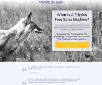 Frictionfreesales.com(More Clients) Screenshot
