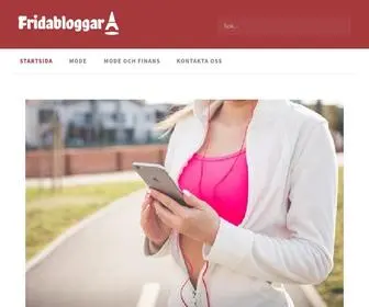 Fridabloggar.se(Fridabloggar) Screenshot