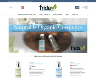 Fridaskincare.com(Frida Skincare) Screenshot