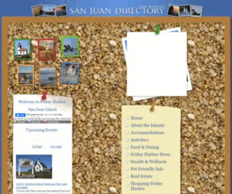Friday-Harbor.net(2015 Friday Harbor Directory) Screenshot