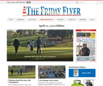 Fridayflyer.com(The Friday Flyer) Screenshot