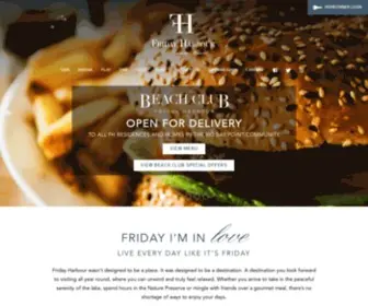 Fridayharbourresort.com(Friday Harbour Resort) Screenshot