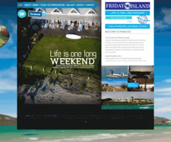 Fridayisland.co.za(Friday Island Beach front Accommodation in a relaxed atmosphere in Langebaan) Screenshot