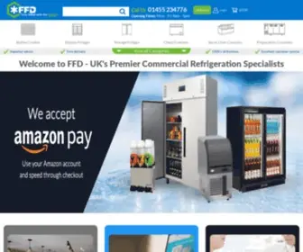 Fridgefreezerdirect.co.uk(The UK's Premier Commercial Refrigeration Suppliers) Screenshot
