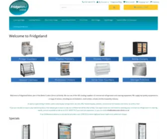 Fridgeland.co.uk(Fridgeland Discount Commercial Catering Equipment) Screenshot