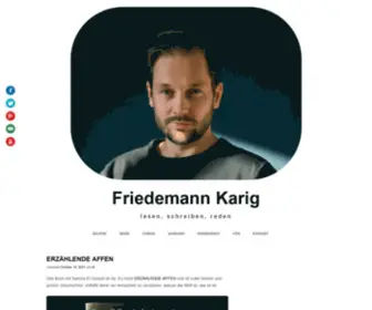 Friedemannkarig.de(Friedemann Karig) Screenshot