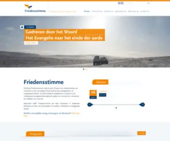 Friedensstimme.nl(Friedensstimme) Screenshot