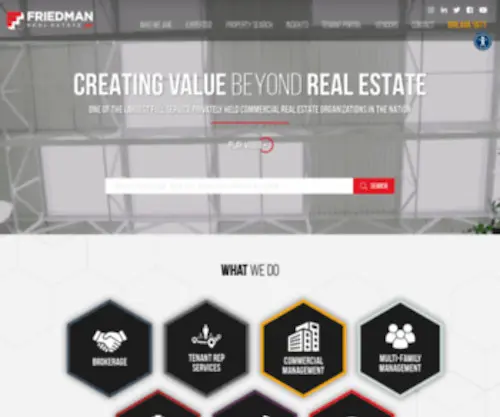 Friedmanrealestate.com(Friedman Real Estate) Screenshot