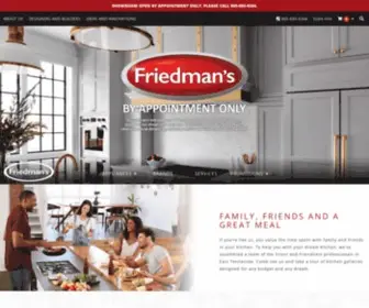 Friedmansappliances.com(Friedmansappliances) Screenshot