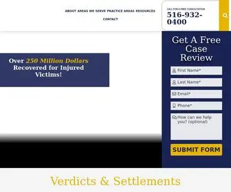Friedmansimon.com(New York Personal Injury Lawyer) Screenshot