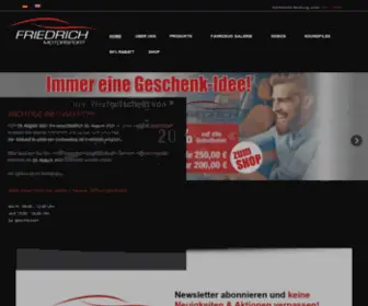 Friedrich-Motorsport.de(Tuningzubehör) Screenshot