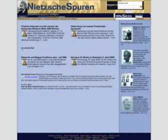 Friedrichnietzsche.de(Friedrich Nietzsche) Screenshot