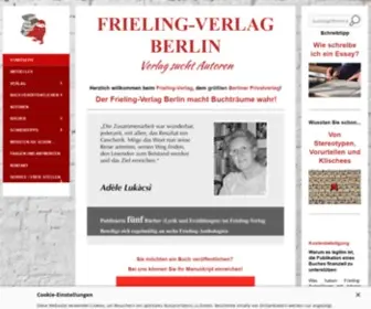 Frieling.de(Buch veröffentlichen) Screenshot