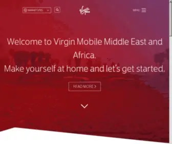 Friendigroup.com(Virgin Mobile Middle East and Africa) Screenshot