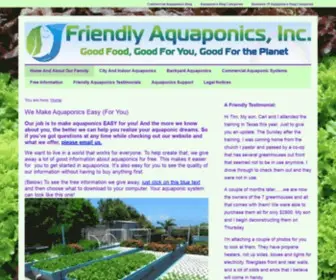 Friendlyaquaponics.com(Home) Screenshot