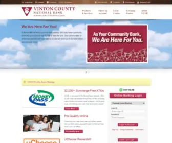 Friendlybremenbank.com(Vinton County National Bank) Screenshot