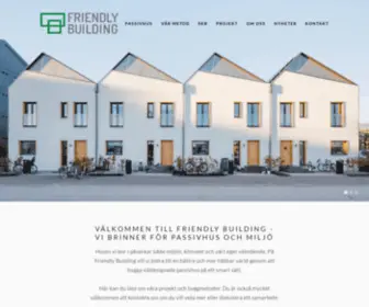 Friendlybuilding.se(Friendly Building VÄLKOMMEN) Screenshot