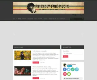 Friendlyfiremusic.com(Friendly Fire Music) Screenshot