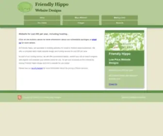 Friendlyhippo.co.uk(Friendly Hippo Isle of Wight Website Designs) Screenshot