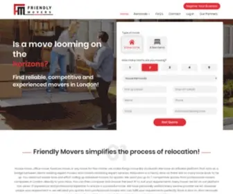 Friendlymovers.co.uk(Best Removals Quotes) Screenshot