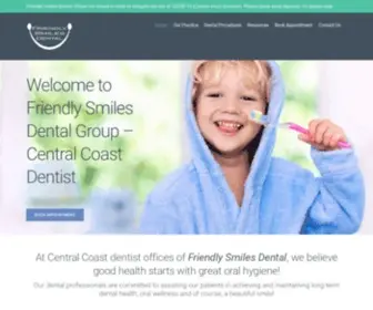 Friendlysmilesdental.com(Friendly Smiles Dental Group) Screenshot
