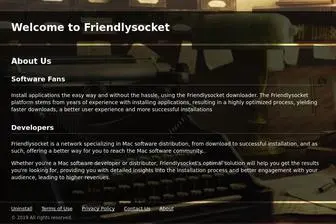 Friendlysocket.com(Friendlysocket) Screenshot