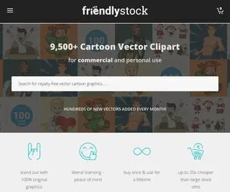 Friendlystock.com(Stock Vector Cartoon Clipart) Screenshot