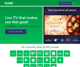 Friendlytv.com(Live & On) Screenshot