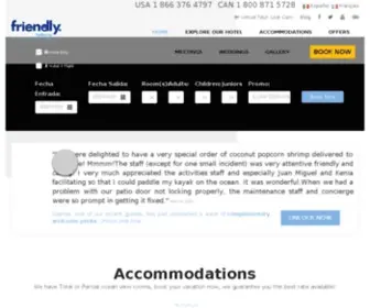 Friendlyvallarta.com(Puerto Vallarta All Inclusive Hotel) Screenshot