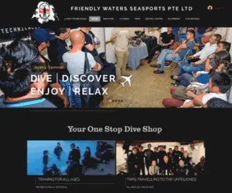 Friendlywaters.com.sg(Re-directing you to new Friendlywater page) Screenshot