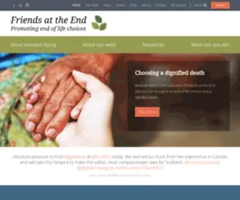 Friends-AT-The-END.org.uk(Friends at the End) Screenshot