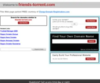 Friends-Torrent.com(主頁(欢迎您)) Screenshot