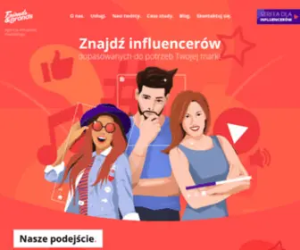 Friendsandbrands.pl(Strategiczna agencja influencer marketingu) Screenshot