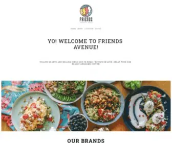 Friendsavenue.ae(FRIENDS AVENUE CAFE) Screenshot