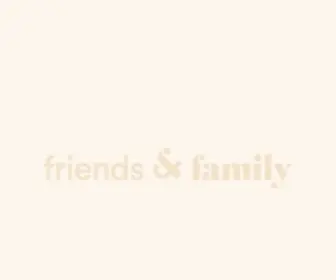 Friendsfamily.co(Friends & Family) Screenshot