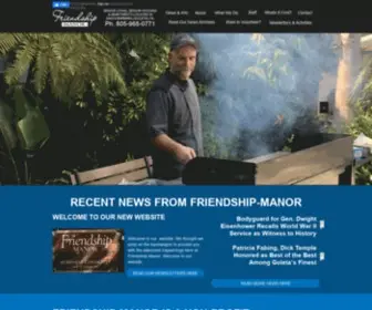 Friendship-Manor.org(Retirement Community) Screenshot