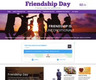 Friendshipday.org(Friendship Day) Screenshot