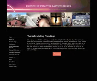 Friendshippbchurch.org(Home) Screenshot