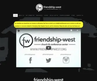 Friendshipwest.org(Friendship-West) Screenshot
