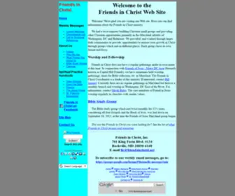 Friendsinchrist.net(Friends in Christ) Screenshot